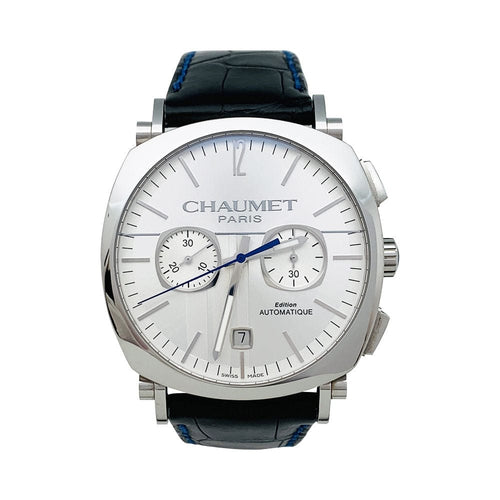 Montre Montre Chaumet "Dandy" en acier, cuir. 58 Facettes 31050