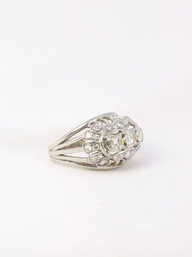 Bague Bague boule vintage diamants 58 Facettes J13