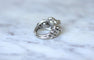 Bague Bague dôme anneaux platine 58 Facettes