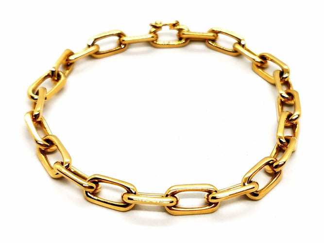 Bracelet Bracelet Maille forçat Or jaune 58 Facettes 1696367CN