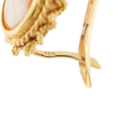 Boucles d'oreilles Boucles d'oreilles clous camée 58 Facettes 27567