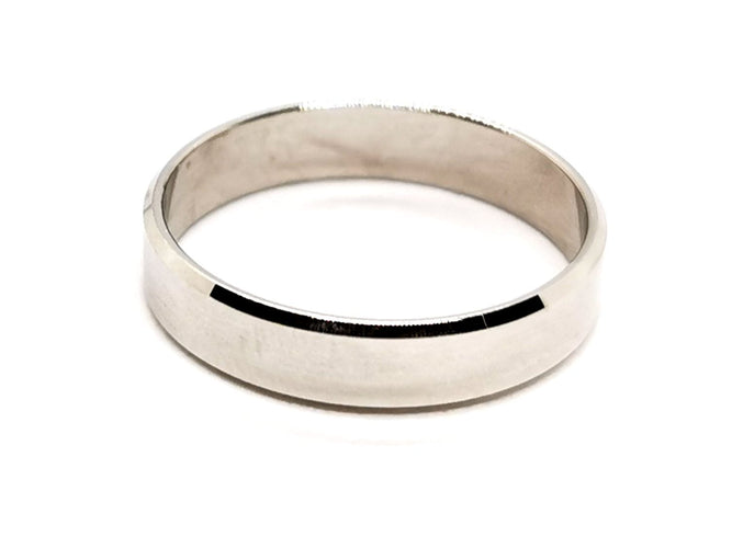 Bague 54 Bague Alliance Or blanc 58 Facettes 1178346CD