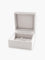 50 Bague Solitaire Saphir Blanc et Or Blanc 58 Facettes