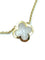 Pendentif Pendentif Van Cleef & Arpels "Pure Alhambra" or jaune et nacre 58 Facettes