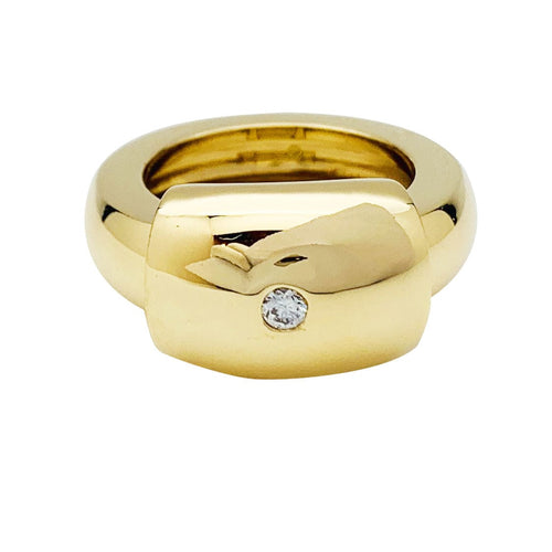 Bague 51 Bague Piaget "Dancer" en or jaune et diamant. 58 Facettes 30919
