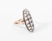Bague Bague marquise Napoléon III diamant taille ancienne 58 Facettes