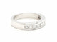 Bague 54 Bague Demie alliance Or blanc Diamant 58 Facettes 578776RV