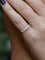 Bague Bague jarretière diamants 0,75 ct 58 Facettes J105