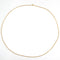 Collier Chaine or jaune maille ovale 58 Facettes 19-211