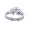 Bague 53 Bague Mauboussin, "Subtil Message", or blanc, diamant coussin. 58 Facettes 32510