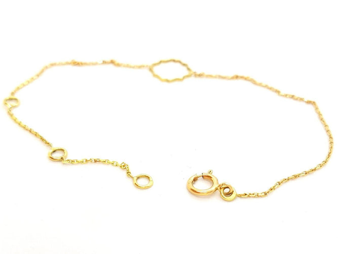 Bracelet Bracelet Transparence Or jaune 58 Facettes 578931RV