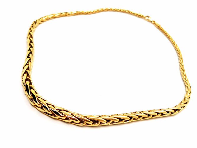 Collier Collier Maille palmier Or jaune 58 Facettes 1639505CN