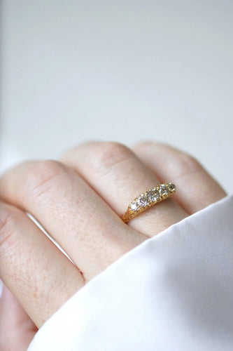 Bague Bague jarretière diamants 58 Facettes