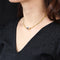 Collier Collier ancien en or et fermoir émaillé 58 Facettes 13-048