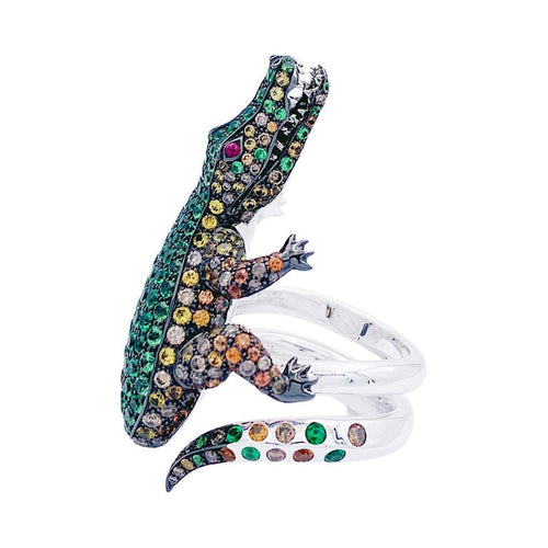 Bague 53 Boucheron - bague or blanc, diamants 58 Facettes 32541