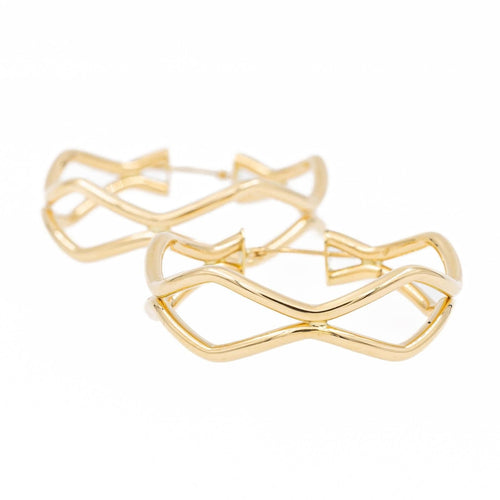 Boucles d'oreilles Boucles d'oreilles Créoles Or jaune 58 Facettes 2147830CN