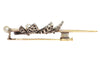 Broche Broche diamant, perle 58 Facettes 13361-0011