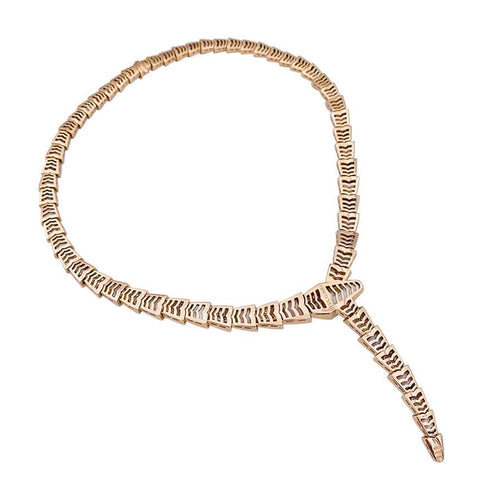 Collier Collier Bulgari, "Serpenti Viper", or rose, nacre et diamants. 58 Facettes 33143