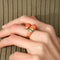 Bague 50 BAGUE VAN CLEEF & ARPELS "DAUPHINS" 58 Facettes BO/220040 RIV