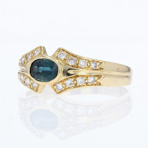 Bague 62 Bague d'occasion saphir et diamants 58 Facettes 21-596