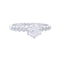 Bague 56 Bague Chaumet, Solitaire Bee my Love, or blanc, diamants. 58 Facettes 32452