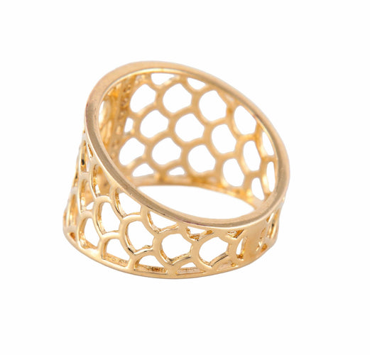 Bague BAGUE "LIEM" OR & ZIRCONIUMS 58 Facettes BO/220069