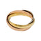 Bracelet Bracelet Cartier, "Trinity", 3 tons d'or. 58 Facettes 31278