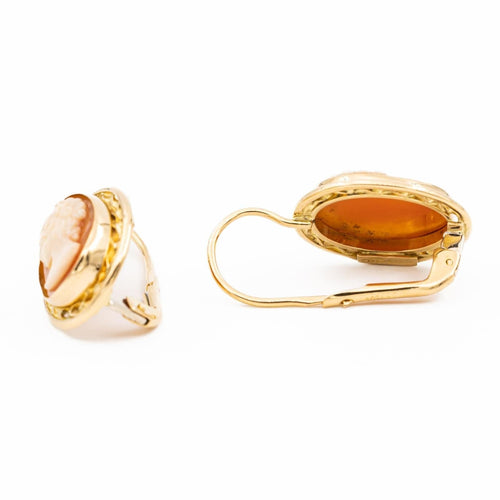 Boucles d'oreilles Boucles d'oreilles Dormeuses Or jaune Agate 58 Facettes 2283960CN