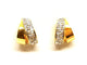 Boucles d'oreilles Boucles d'oreilles puces Or jaune Diamant 58 Facettes 1589376CN