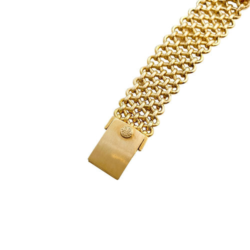 Montre Montre Patek Philippe "Ellipse" en or jaune sur bracelet or jaune. 58 Facettes 29605