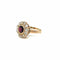 Bague 53 Bague Diamants Grenat 58 Facettes