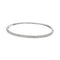 Bracelet Bracelet en or blanc entièrement serti de diamants. 58 Facettes 31043