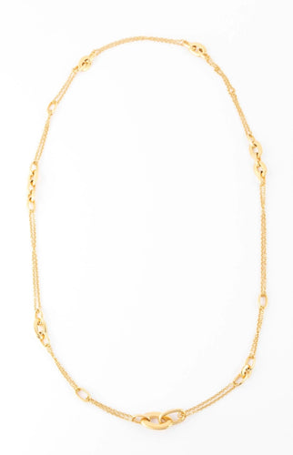 Collier Sautoir or jaune de la maison Pomellato 58 Facettes