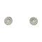 Boucles d'oreilles Puces Tiffany & Co., "Mini Circlet", platine et diamants. 58 Facettes 31870