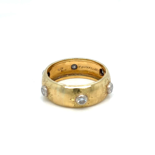Bague 54-55 Bague Macri Classica en diamant Mario Buccellati 58 Facettes