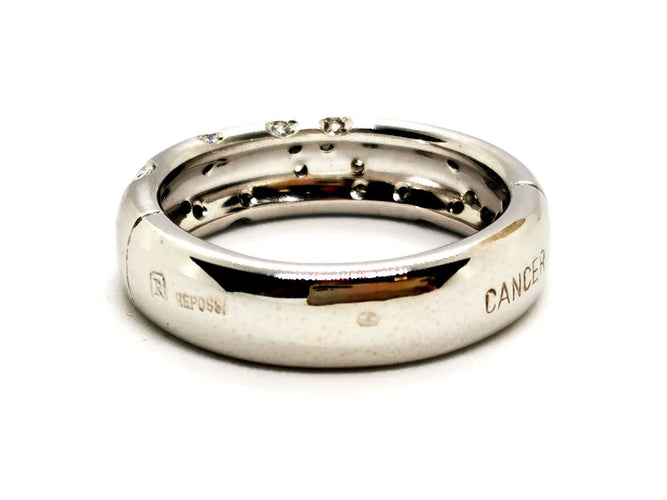Bague 58 Repossi Bague Astrale Or blanc Diamant 58 Facettes 1530159CN