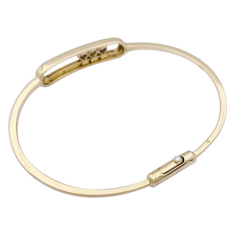 Bracelet Bracelet Messika, "Jonc Move", or jaune, diamants. 58 Facettes 33426