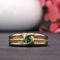 Bague Bague émeraude ovale sertie clos 58 Facettes