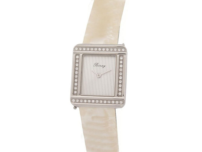 Montre montre POIRAY ma premiere diamants quartz 27 mm acier diamonds 58 Facettes 252079