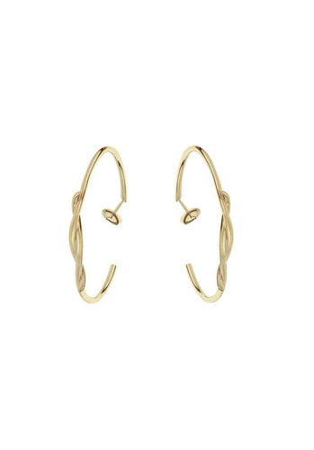 Boucles d'oreilles Boucles d'oreilles CARTIER Entrelacés en Or Jaune 750/1000 58 Facettes 61694-57487