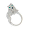 Bague 51 Bague Haute Joaillerie Cartier, "Panthère de Cartier", or blanc, diamants. 58 Facettes 31543