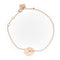 Bracelet Ginette NY Bracelet Milky Way Mini Disc Or rose 58 Facettes 2203302CN