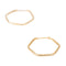 Boucles d'oreilles Boucles d'oreilles Créoles Or jaune 58 Facettes 2685961CN