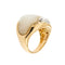 Bague 54 Bague Or blanc et rose Nacre Diamants 58 Facettes 34909