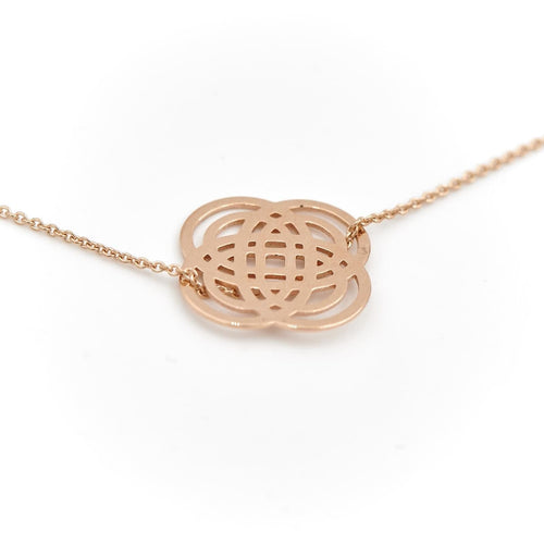 Collier Ginette NY Collier Baby Purity on Chain Or rose 58 Facettes 2199949CN