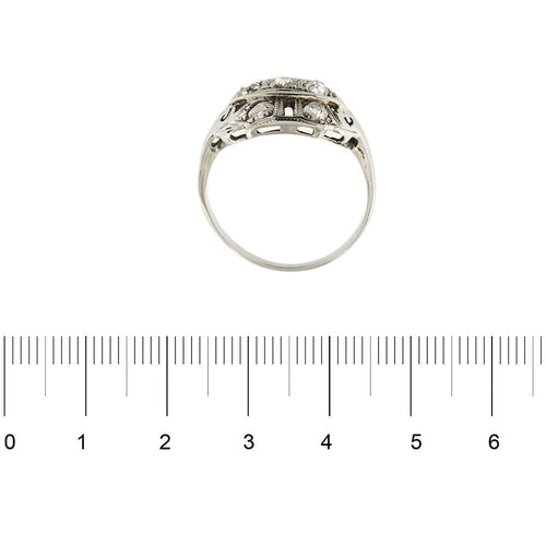 Bague 53 Bague Art Déco Diamants 58 Facettes 32201