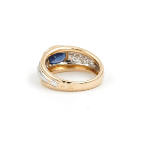 Bague 53 Bague Or jaune Saphir 58 Facettes 1875613CN