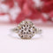 Bague Bague Art-déco Diamants et or blanc 58 Facettes