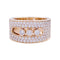 Bague 57 Bague Messika, "Move Joaillerie Pavée", or rose, diamants. 58 Facettes 33273