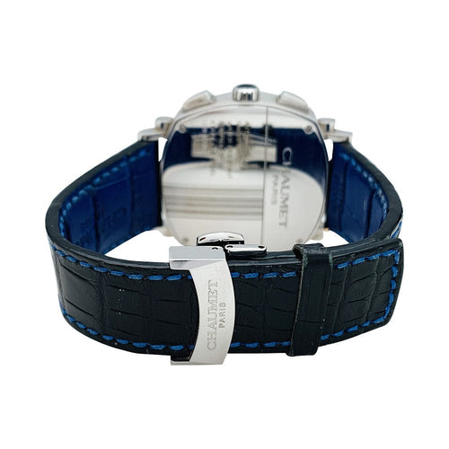 Montre Montre Chaumet "Dandy" en acier, cuir. 58 Facettes 31050